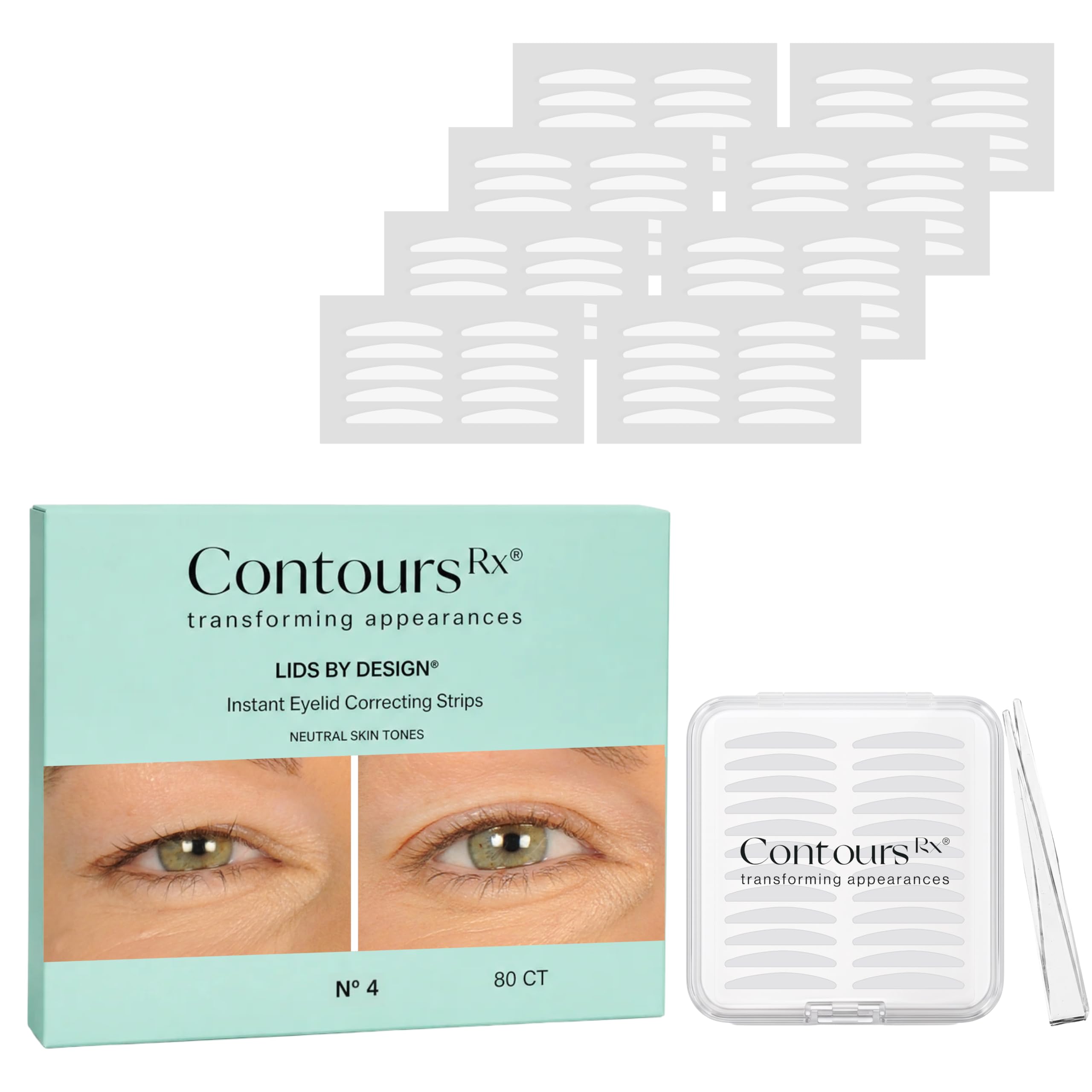 Amazon.com: Contours Rx Lids by Design – N°4 Invisible Instant